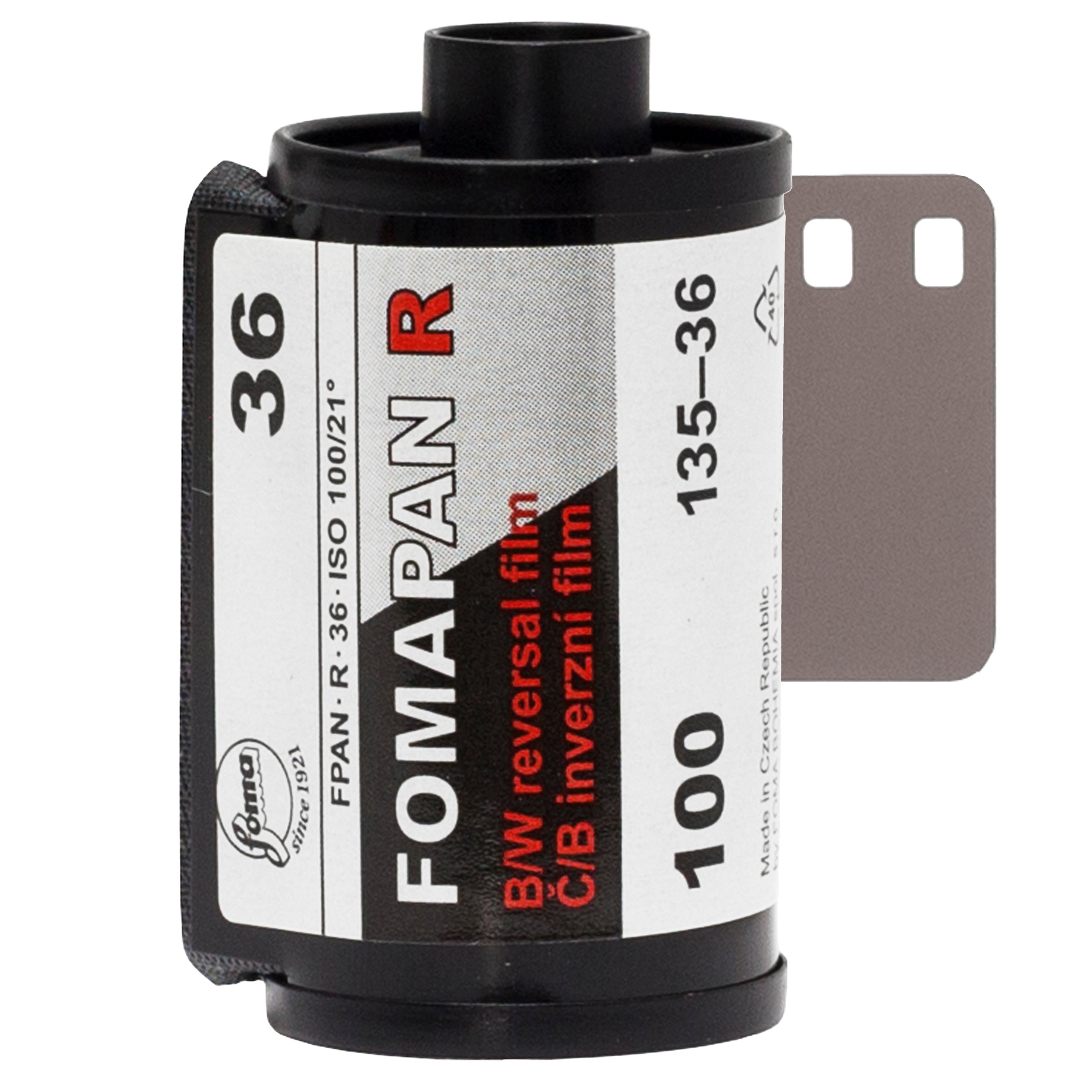 Fomapan 100 R S/W Direct Positive Film 135/36